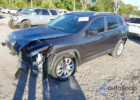 2017 Jeep Cherokee Limited Fwd z USA, uszkodzony, nr VIN 1C4PJLDB6HW516882